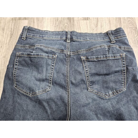 Earl Jean Jeans Womens 16W Sexy Shaper Stretch Denim Classic Fit Pants - Picture 3 of 12